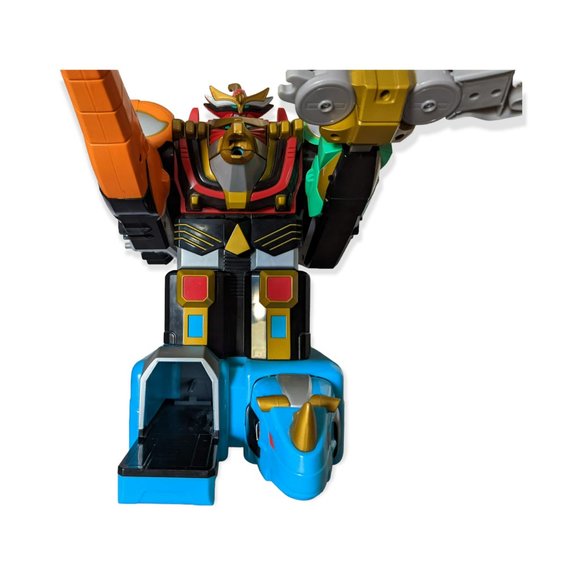 Bandai 2002 Power Rangers Wild Force Icarus Isis Megazord Figure 16" - Picture 6 of 16